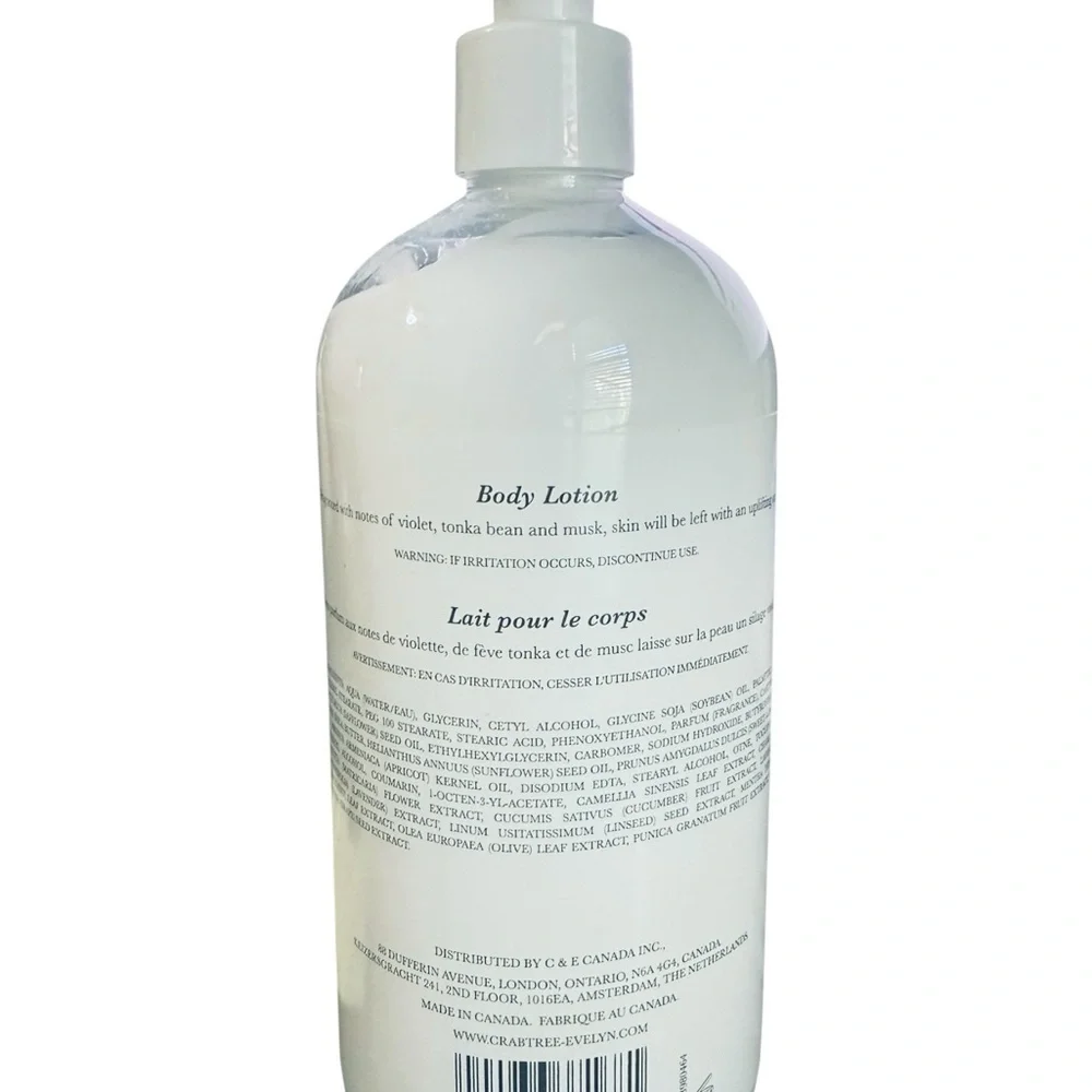 Crabtree & Evelyn LAVENDER Body Lotion Full Size‎ 500 ml 16.9 fl oz New